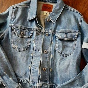 Rare Gap 1969 Jean Trucker Jacket Back Buckle 50th Anniversary Edition Medium